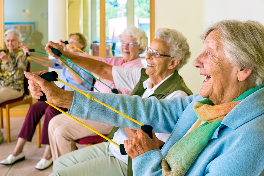 Planned social activities 7 days a week, such as card games or art lessons