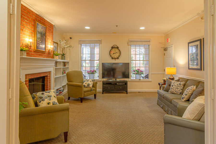 Auxiliary House living room one